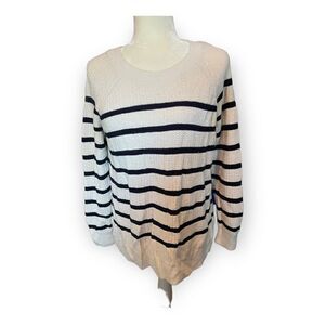OLD Navy Striped Knit Long Sleeve Top